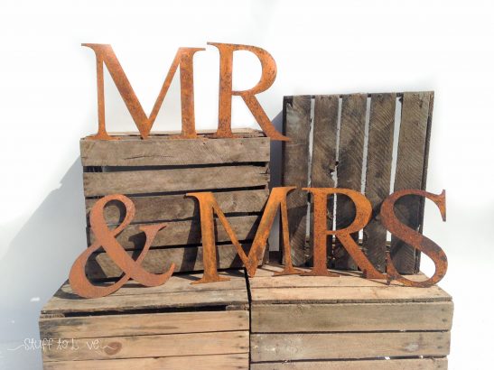 Roeste letters Mr & Mrs